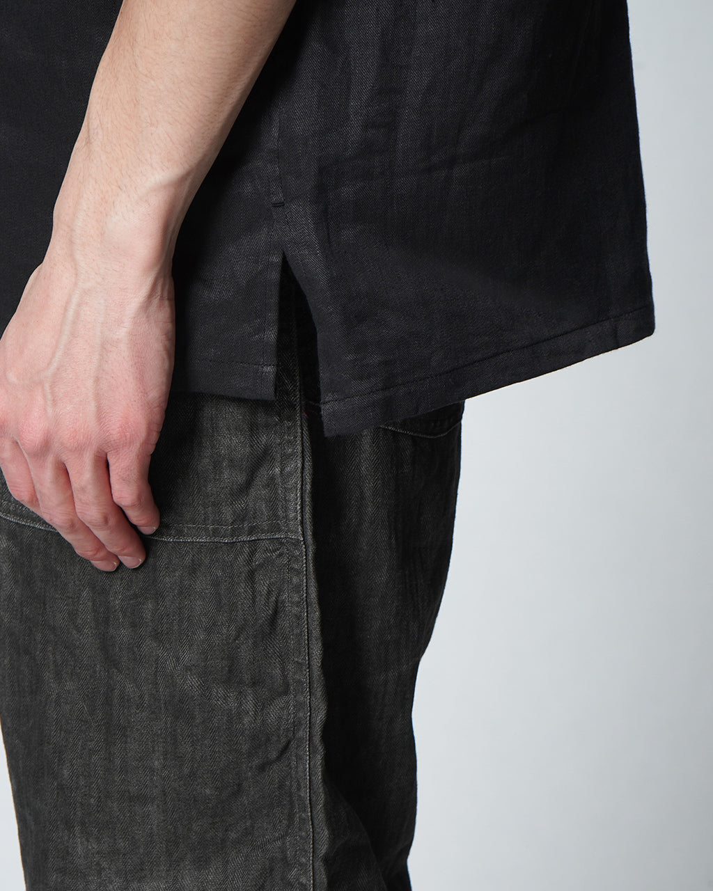 Nigel Cabourn ナイジェル・ケーボン オープンカラー シャツ リネンツイル OPEN COLLAR SHIRT LINEN TWILL フラップポケット 半袖 シャツ 80480011005 【送料無料】 【クーポン対象外】