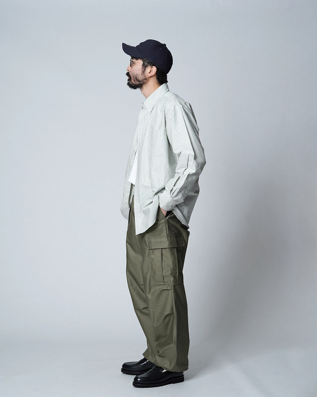 【アウトレット!30%OFF】Nigel Cabourn ナイジェル・ケーボン 【Crouka別注】アーミー カーゴパンツ ライトモールスキン ARMY CARGO PANT LIGHT MOLESKIN ミリタリー 80480050612【送料無料】