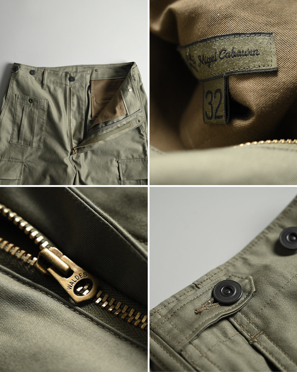 【アウトレット!30%OFF】Nigel Cabourn ナイジェル・ケーボン 【Crouka別注】アーミー カーゴパンツ ライトモールスキン ARMY CARGO PANT LIGHT MOLESKIN ミリタリー 80480050612【送料無料】