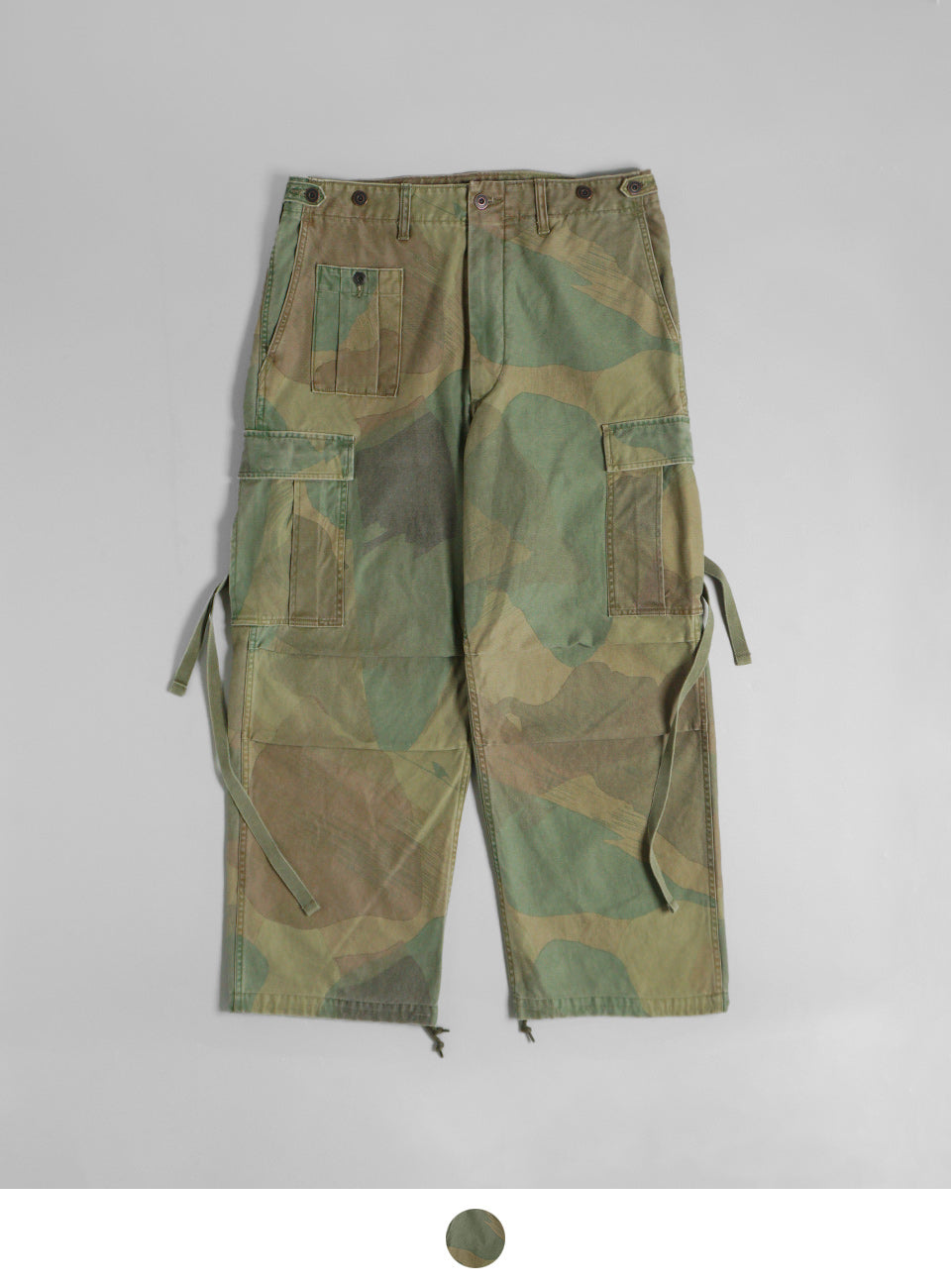 ナイジェル・ケーボン Nigel Cabourn アーミー カーゴ パンツ フェード カモフラージュ ARMY CARGO PANT FADE  CAMO ボトムス 80490050013【送料無料】