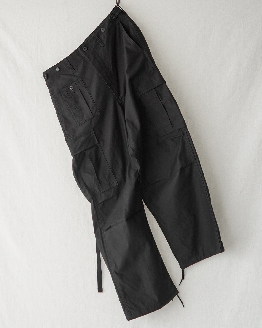 Nigel Cabourn ARMY CARGO PANT BLACK 80510050112