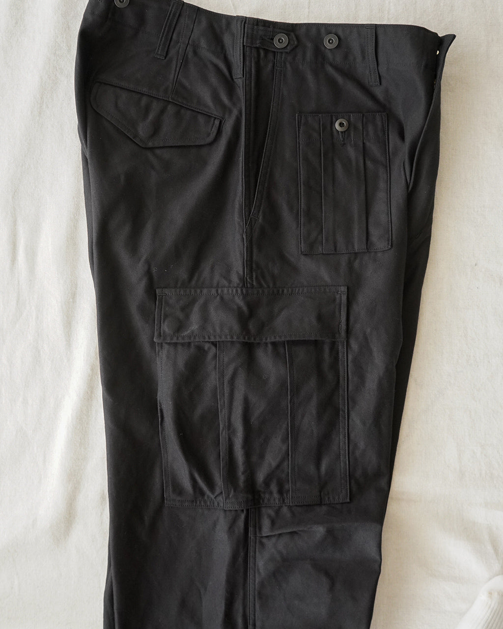 Nigel Cabourn ARMY CARGO PANT BLACK 80510050112