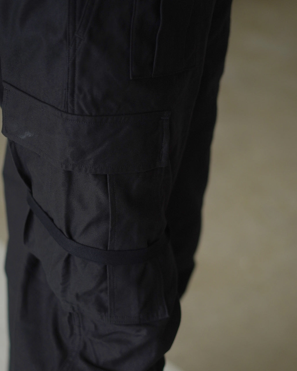 Nigel Cabourn ARMY CARGO PANT BLACK 80510050112