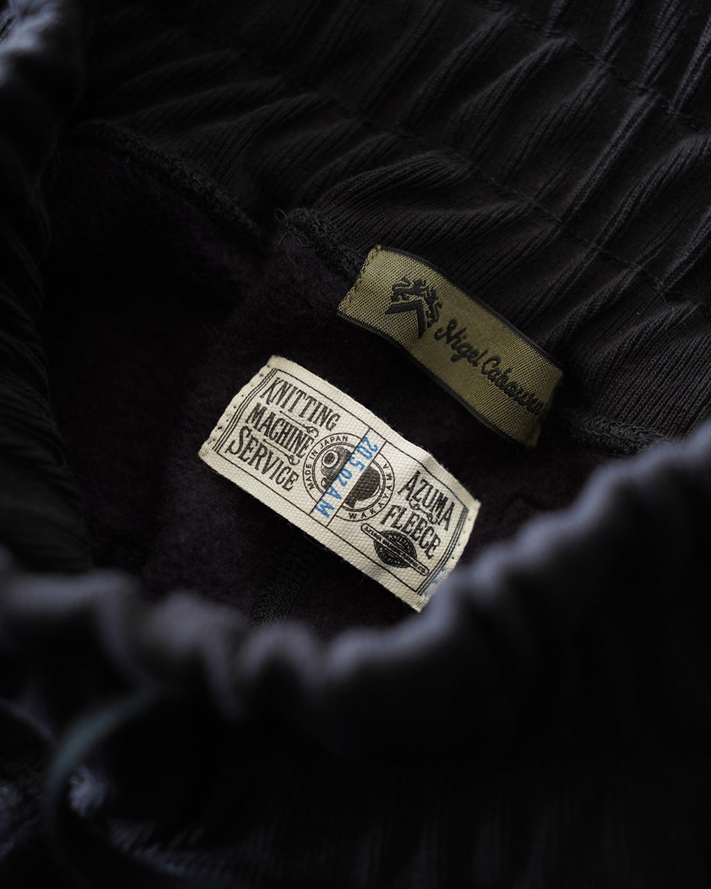 40s MILITARY SWEAT PANTS BLACK - 20.5oz 80510050140