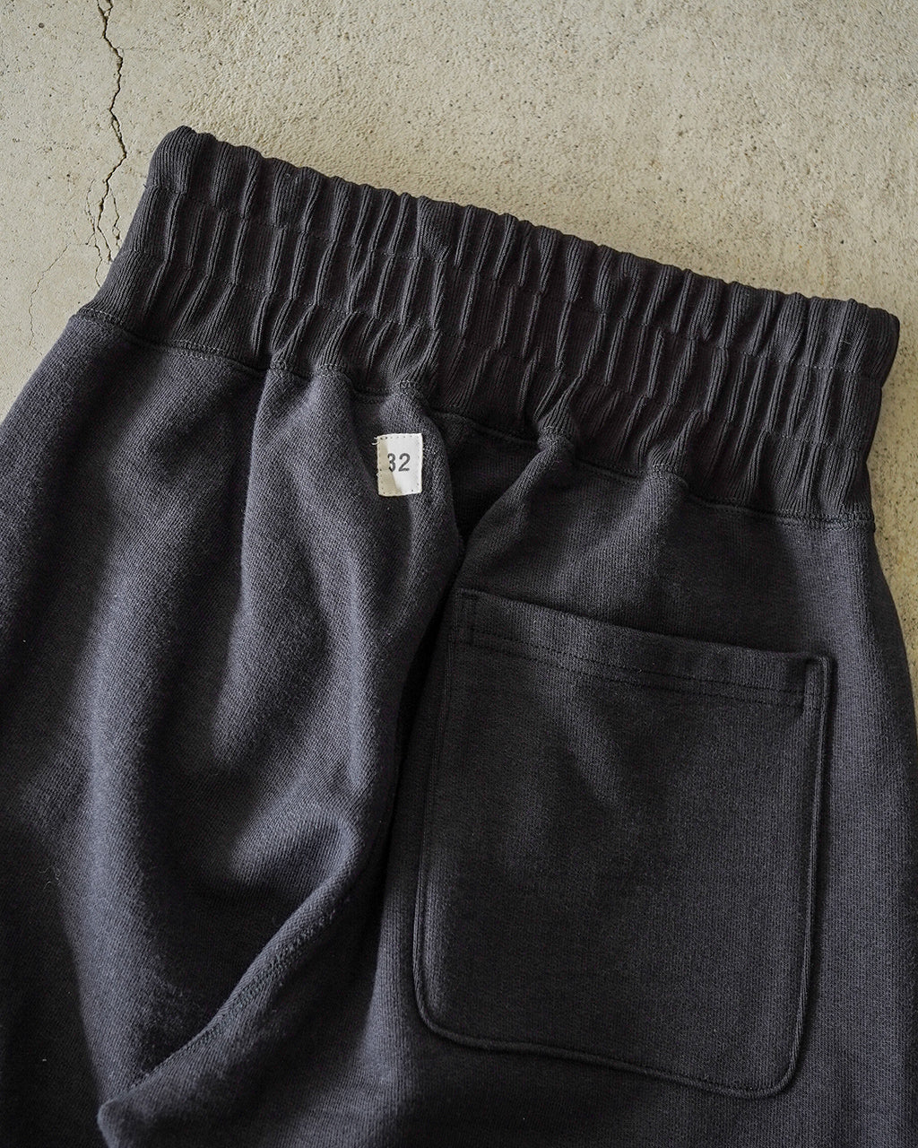 40s MILITARY SWEAT PANTS BLACK - 20.5oz 80510050140