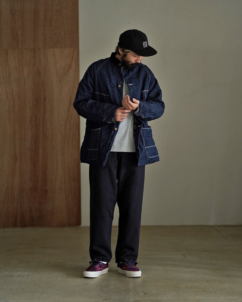 40s MILITARY SWEAT PANTS BLACK - 20.5oz 80510050140