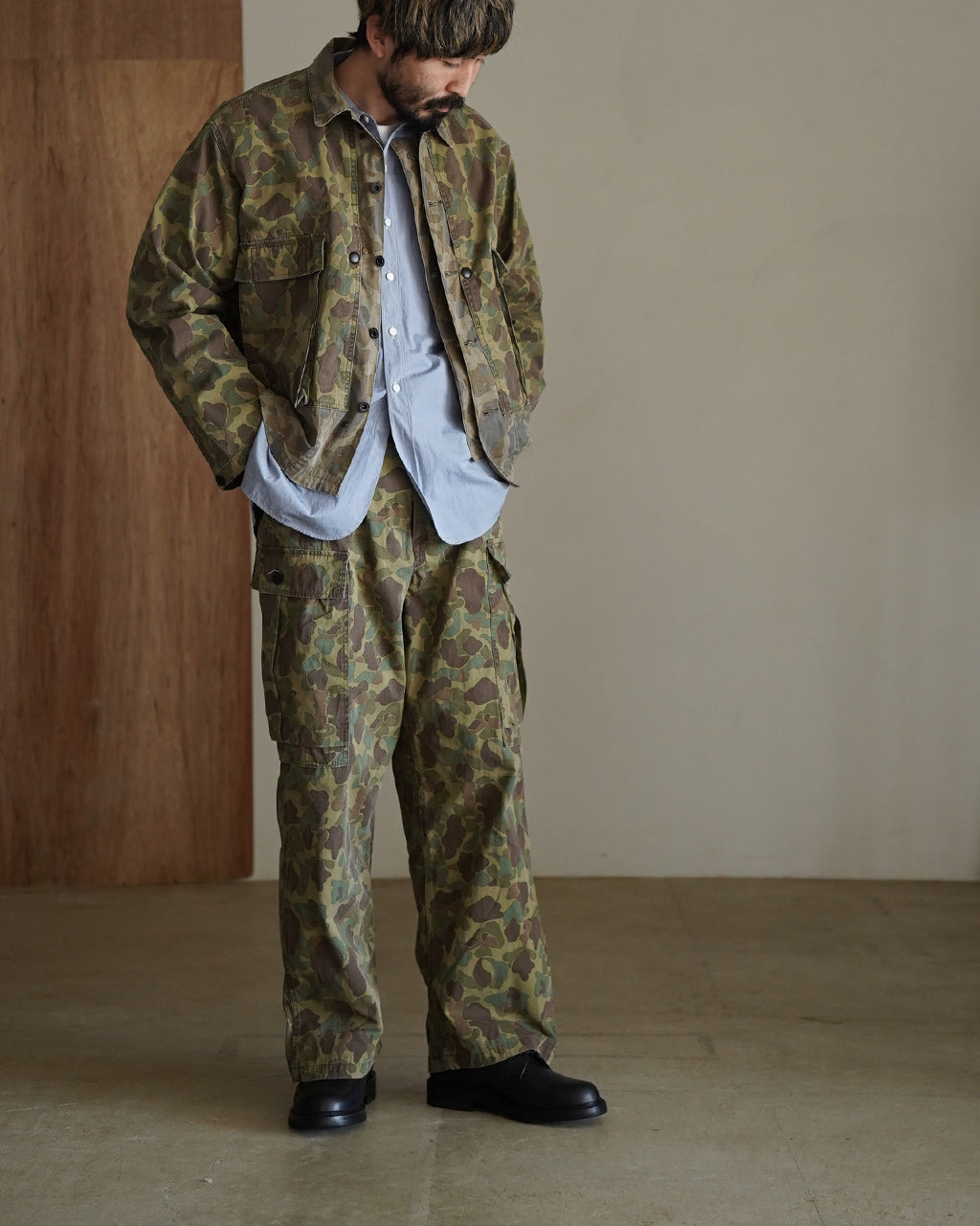 Nigel Cabourn USMCジャケット ダックハンターカモ 迷彩|Crouka(クローカ)