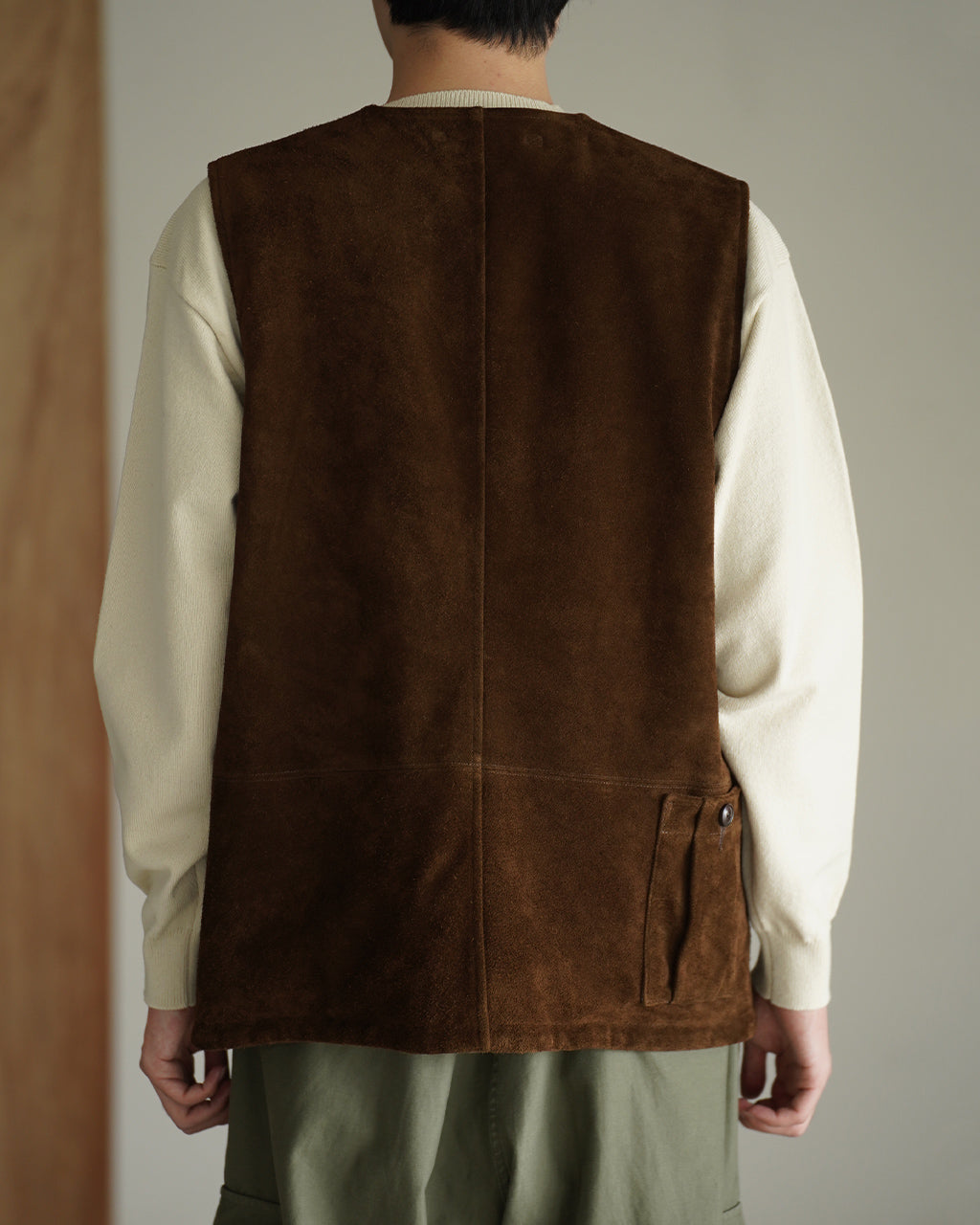 JERKIN VEST SUEDE REV 80530090002