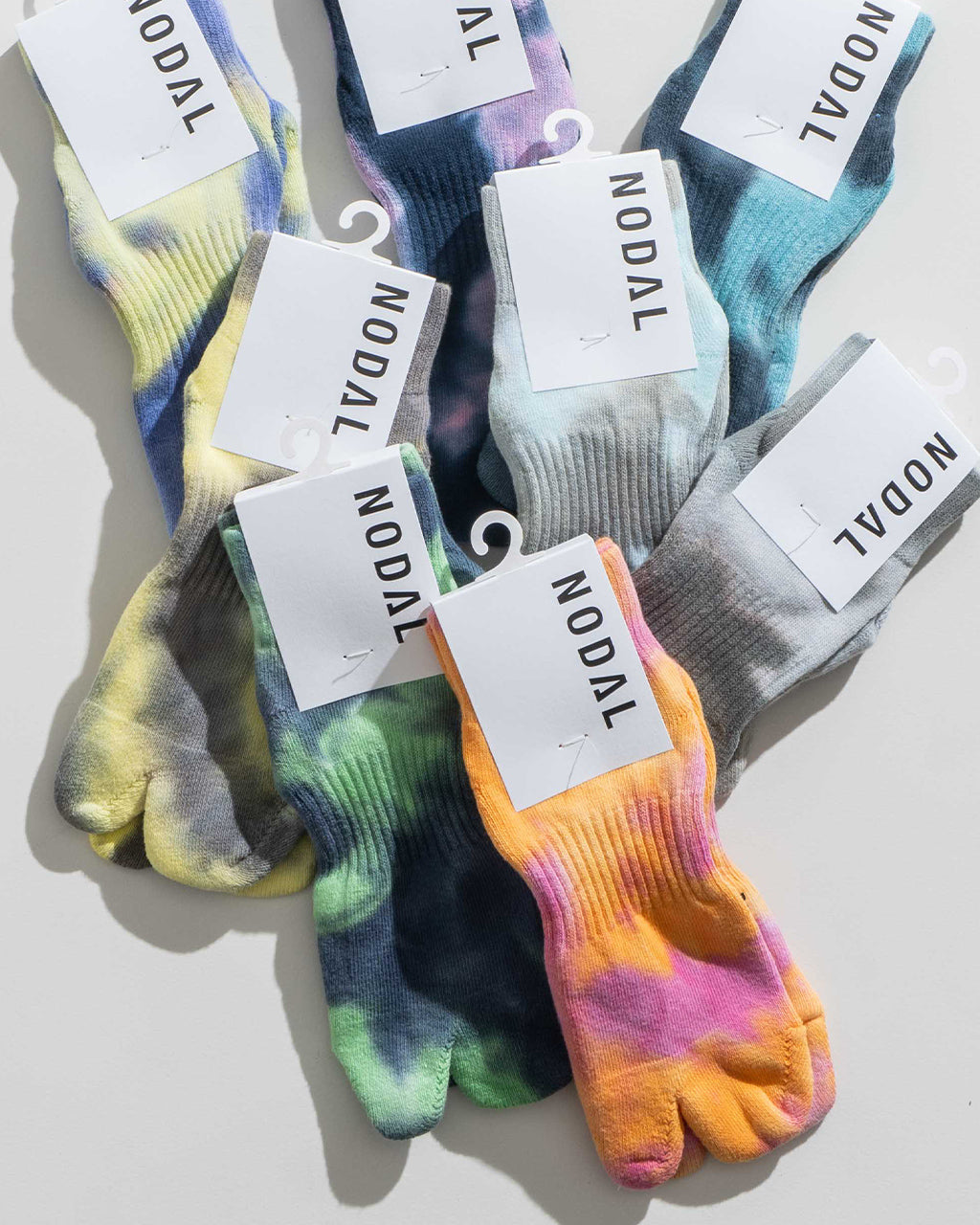 Tie Dye Ankle Socks タイダイ アンクルソックス 足袋 靴下 ND22X001【メール便可】