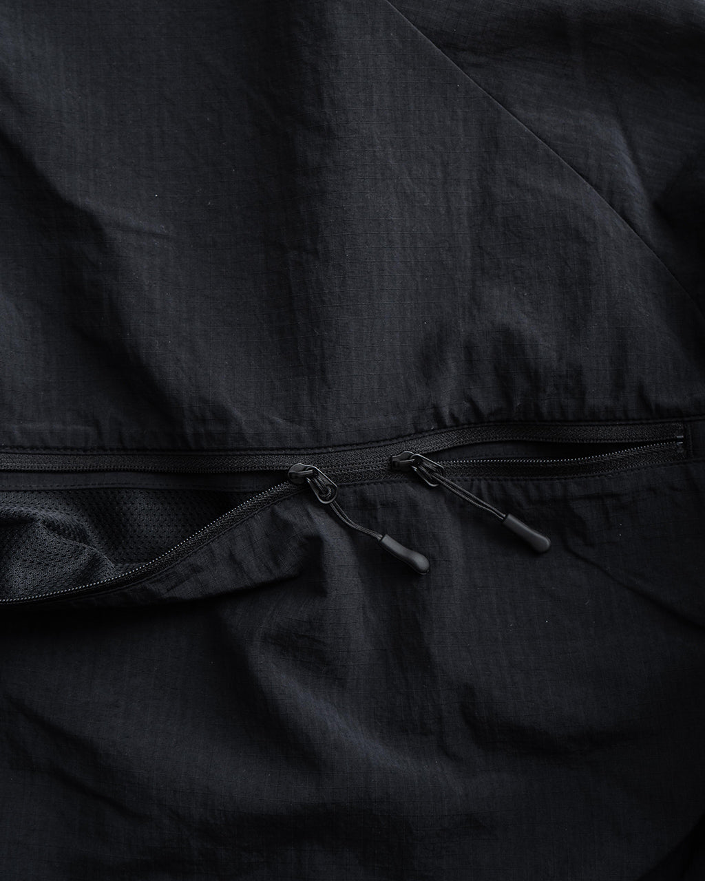 【SALE!20%OFF】300 BLOUSON ハーフジップ ブルゾン アノラック プルオーバー アウター リップストップナイロン 撥水 軽量 NEX24-J01