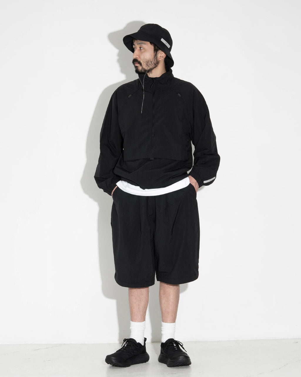 【SALE!20%OFF】365 PANTS パンツ ハーフパンツ リップストップナイロン 撥水 軽量 カーボン NEX24-P01