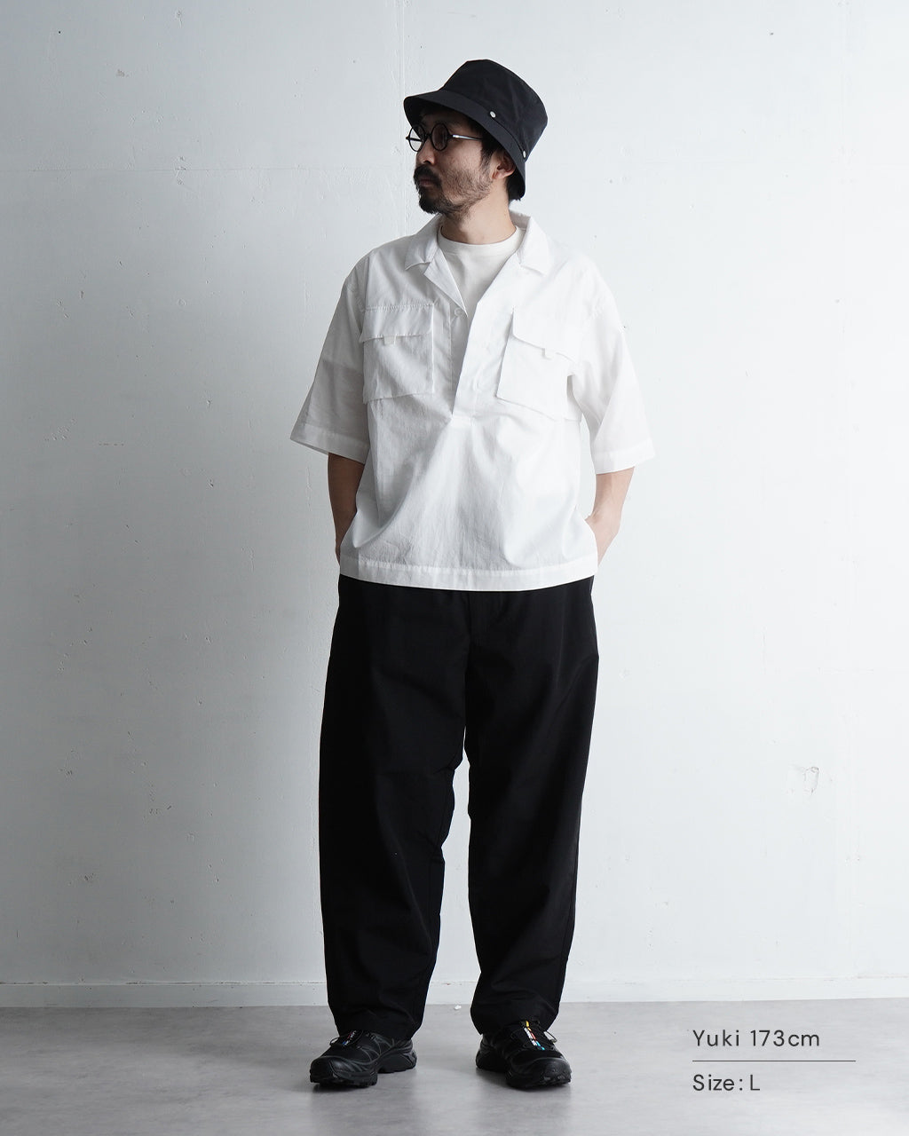 \早得24時間限定ポイント10倍/NORMAL EXPERT ノーマルエキスパート 65 SHIRT 半袖シャツ オープンカラー 半袖 プルオーバー NEX24-Y01【送料無料】