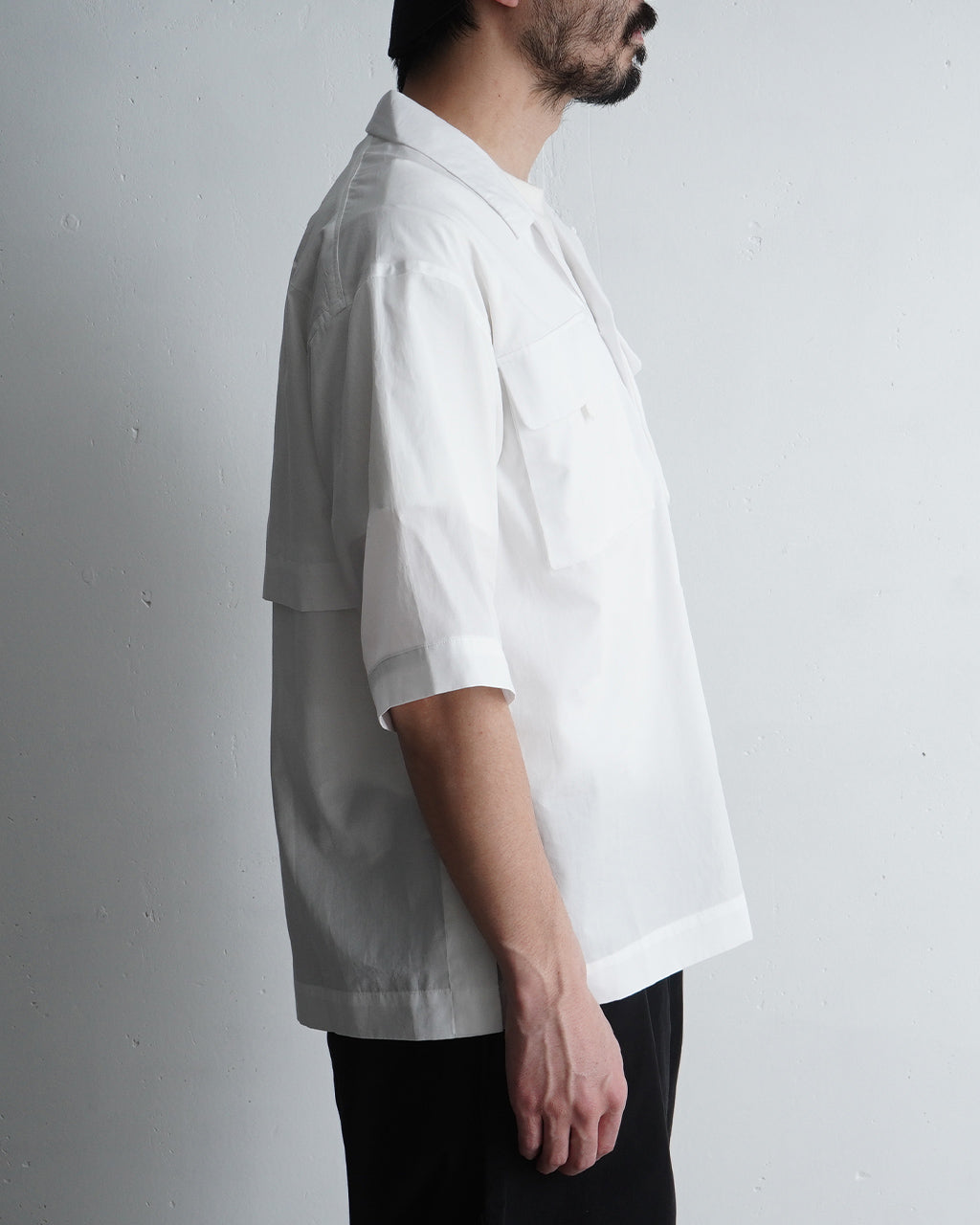 \早得24時間限定ポイント10倍/NORMAL EXPERT ノーマルエキスパート 65 SHIRT 半袖シャツ オープンカラー 半袖 プルオーバー NEX24-Y01【送料無料】