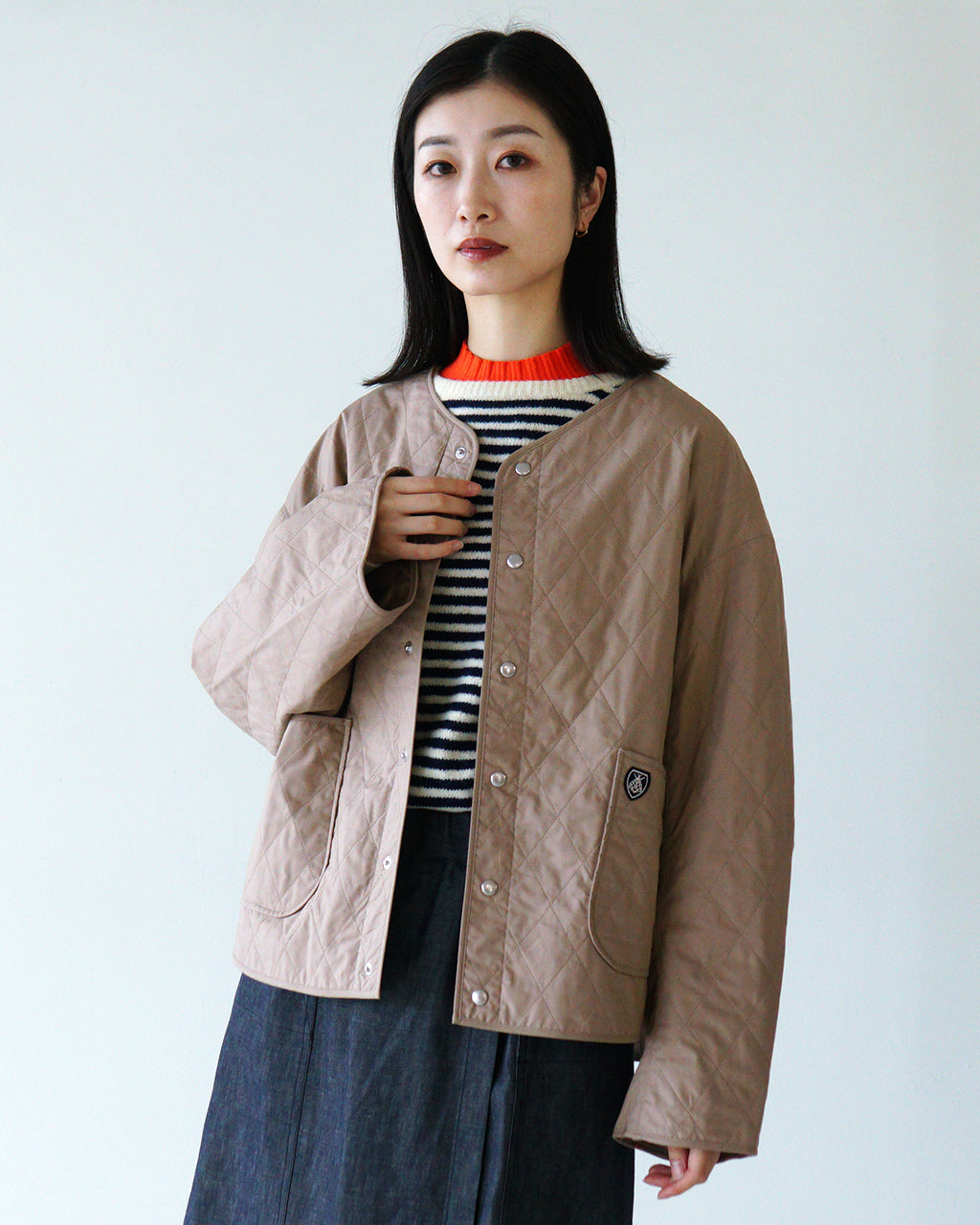ORCIVAL オーシバル インサレーション キルト ショートブルゾン INSULATION QUILT SHORT BLOUSON ジャケット OR-A0400MTY 【送料無料】