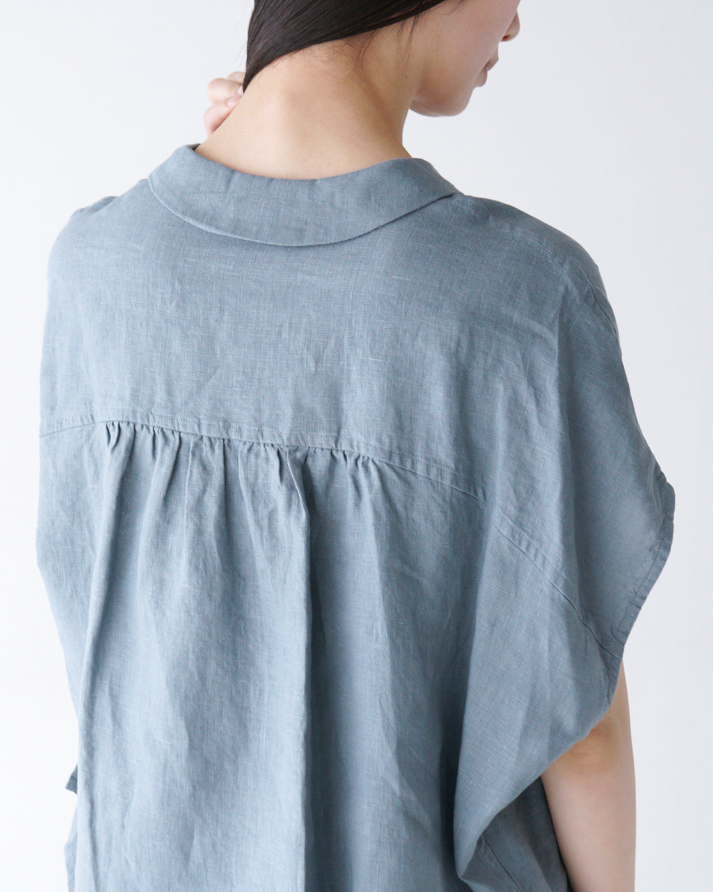 \早得24時間限定ポイント10倍/ORCIVAL オーシバル ノースリーブシャツ SLEEVELESS SHIRT カットソー リネン ブラウス OR-B0360 YLM【送料無料】