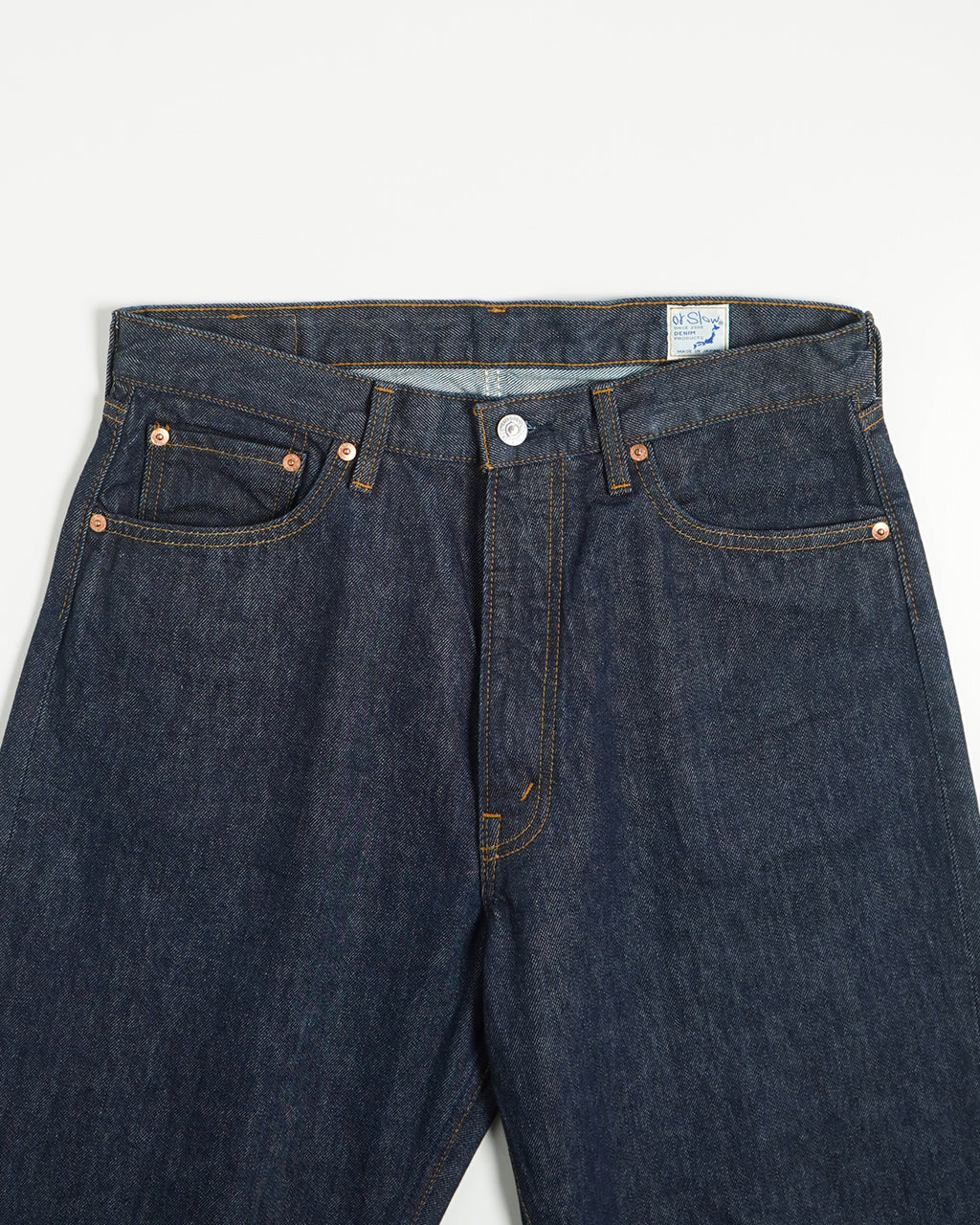デニムパンツ 101 DAD'S FIT DENIM PANTS ダッズフィット ジーンズ ジーパン フルレングス ボトムス 01-1010W-81