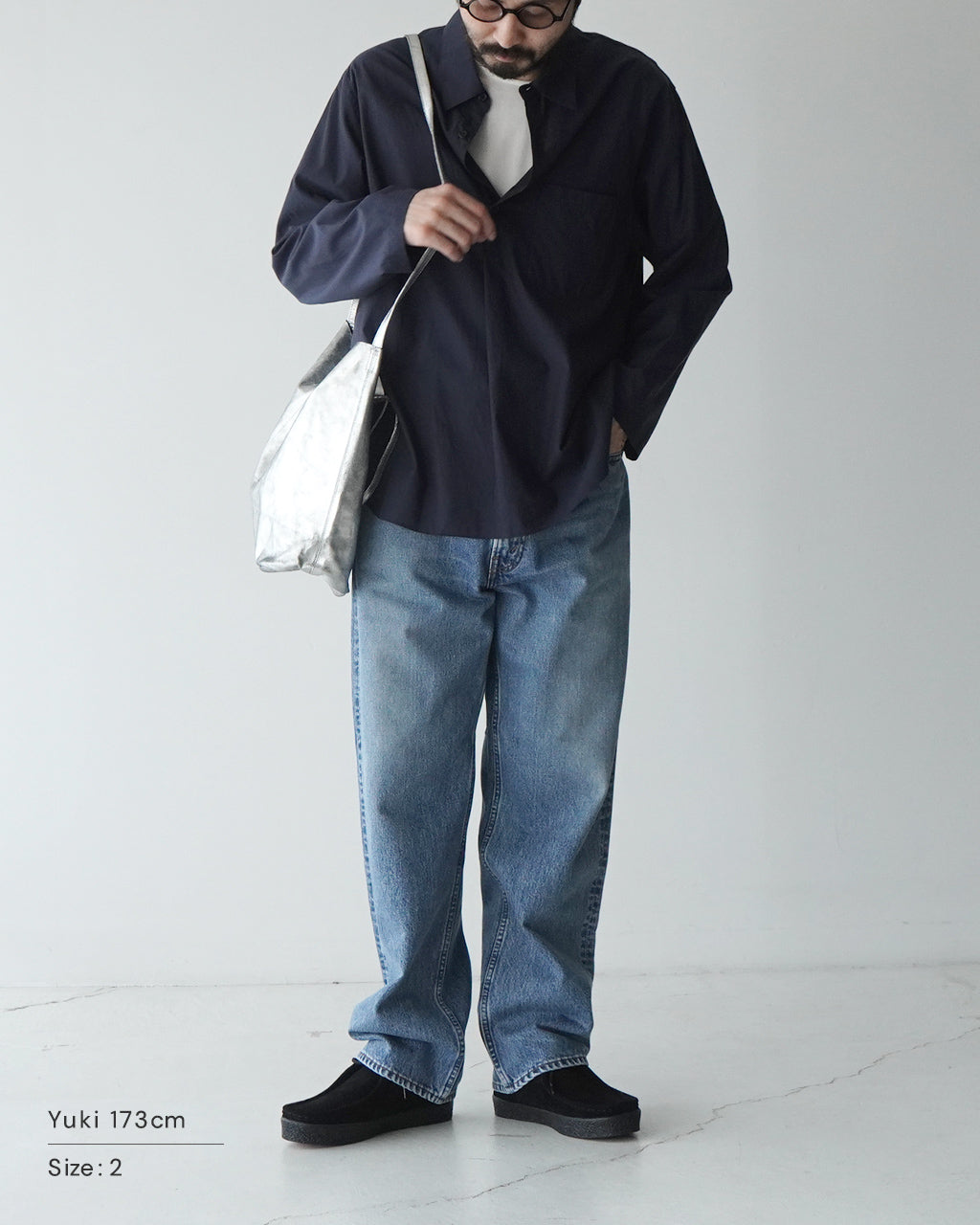 デニムパンツ 101 DAD'S FIT DENIM PANTS 101ダッズフィット ジーンズ ジーパン フルレングス ボトムス 01-1010W-95