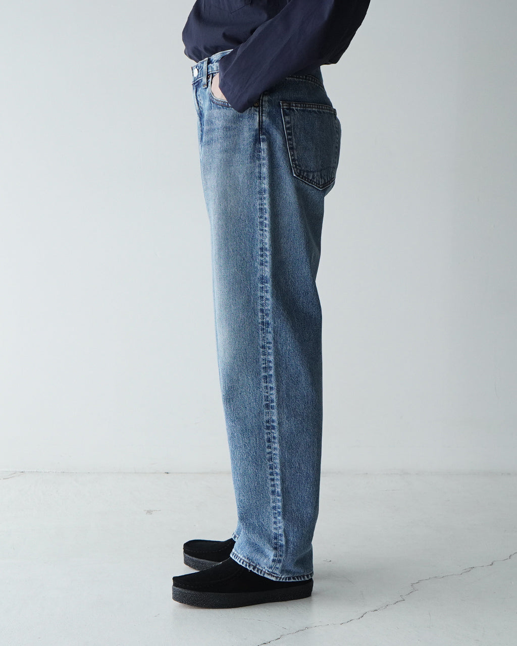 デニムパンツ 101 DAD'S FIT DENIM PANTS 101ダッズフィット ジーンズ ジーパン フルレングス ボトムス 01-1010W-95