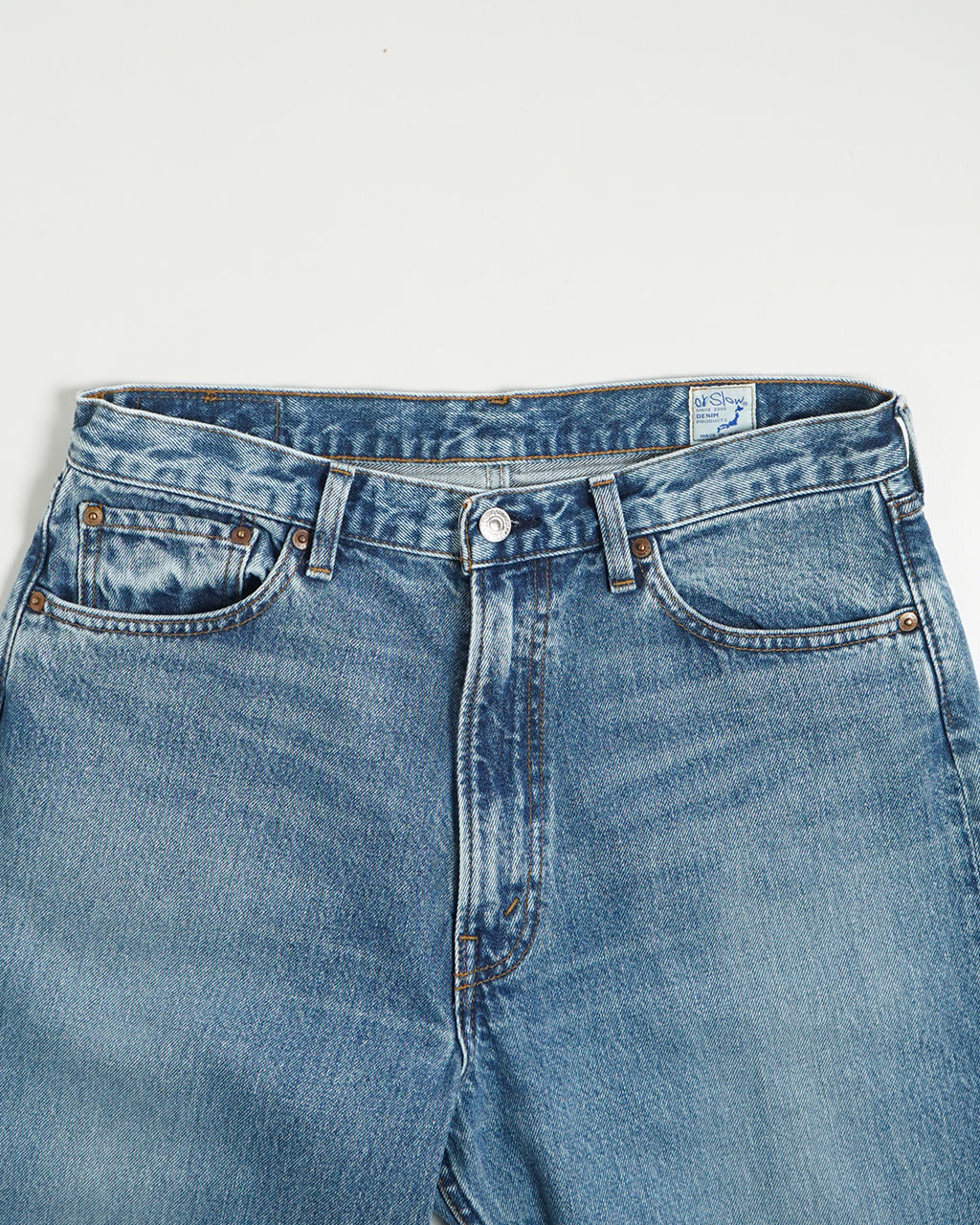 デニムパンツ 101 DAD'S FIT DENIM PANTS 101ダッズフィット ジーンズ ジーパン フルレングス ボトムス 01-1010W-95
