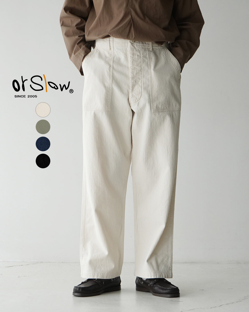 orSlow オアスロウ ファティーグパンツ ヘリンボーンツイル サマーファティーグパンツ HERRINGBONETWILL SUMMER FATIGUE PANTS ベイカーパンツ 01-5103【送料無料】