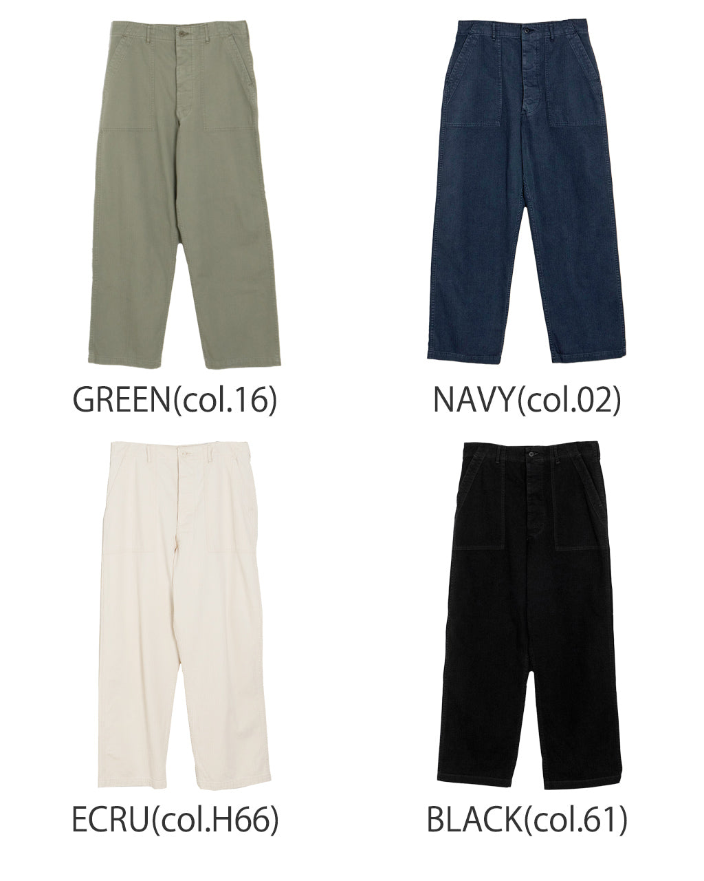 orSlow オアスロウ ファティーグパンツ ヘリンボーンツイル サマーファティーグパンツ HERRINGBONETWILL SUMMER FATIGUE PANTS ベイカーパンツ 01-5103【送料無料】