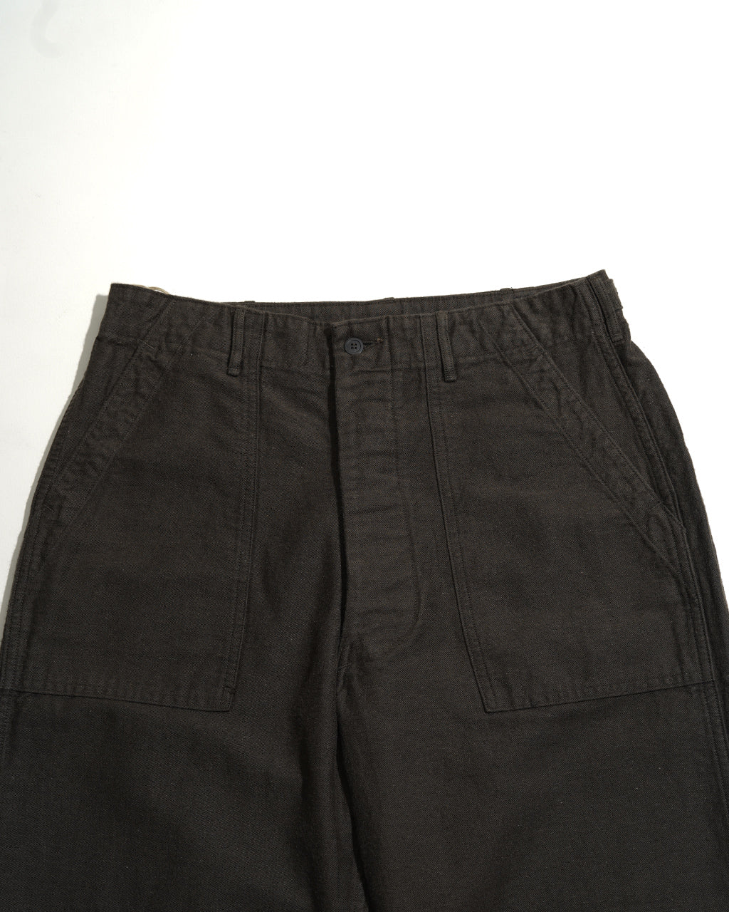 RELAX FIT COTTON LINEN MOLESKIN FATIGUE PANTS 01-5104