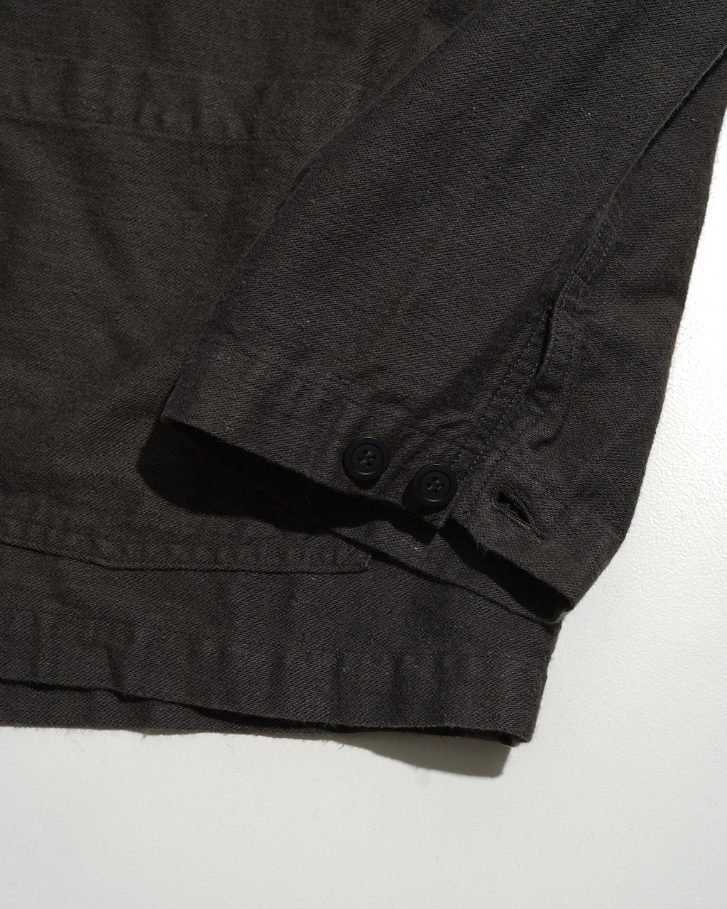 COTTON LINEN MOLESKIN RELAX FIT SIMPLE WORK JACKET 01-6061