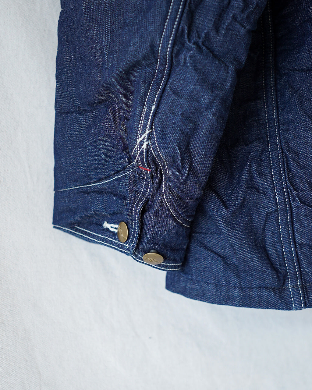 WOOL LINER RELAX FIT DENIM COVERALL 01-6144-81