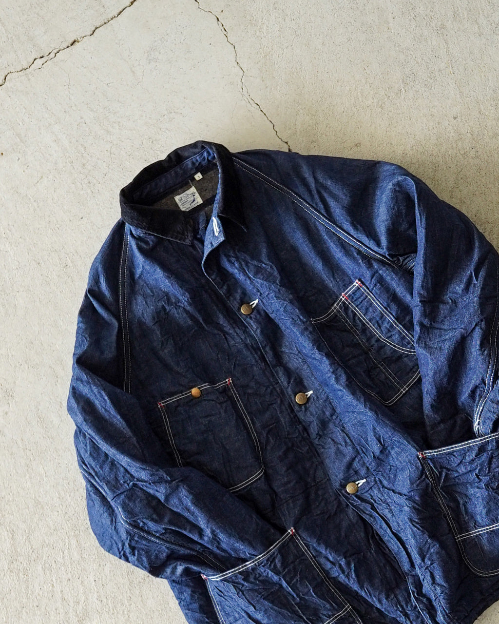 WOOL LINER RELAX FIT DENIM COVERALL 01-6144-81