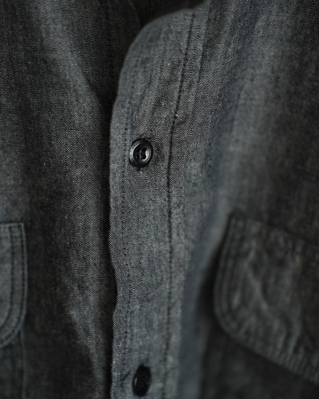 BLACK CHAMBRAY WORK SHIRT 01-8064-61