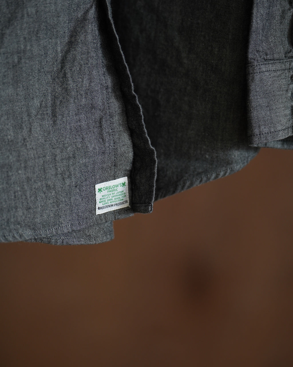 BLACK CHAMBRAY WORK SHIRT 01-8064-61