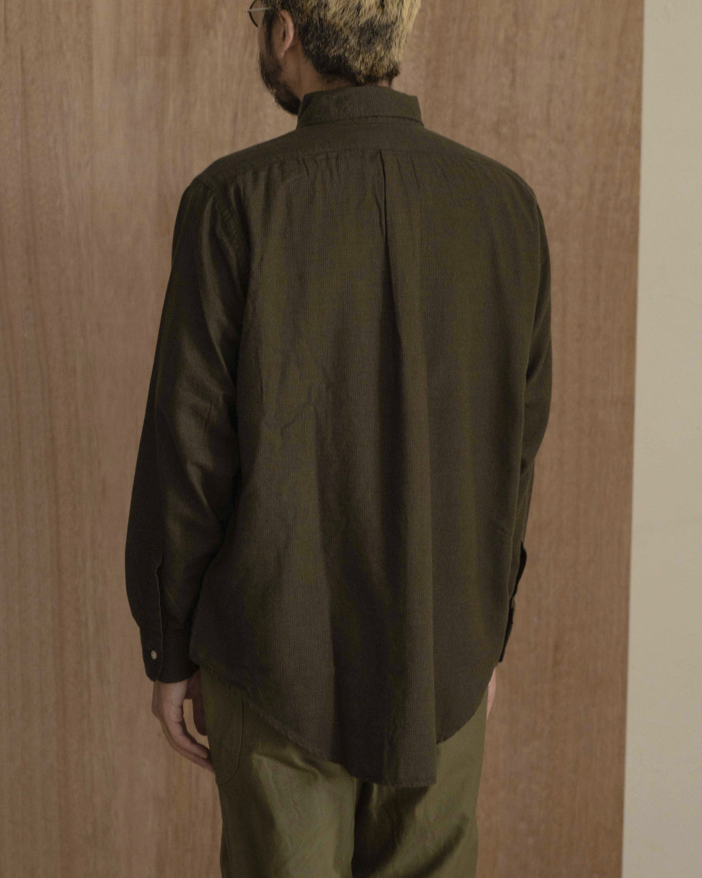 orSlow STANDARD BUTTON DOWN SHIRT SOFT SUBTLY BRUSHED MINI CHECK 01-8112