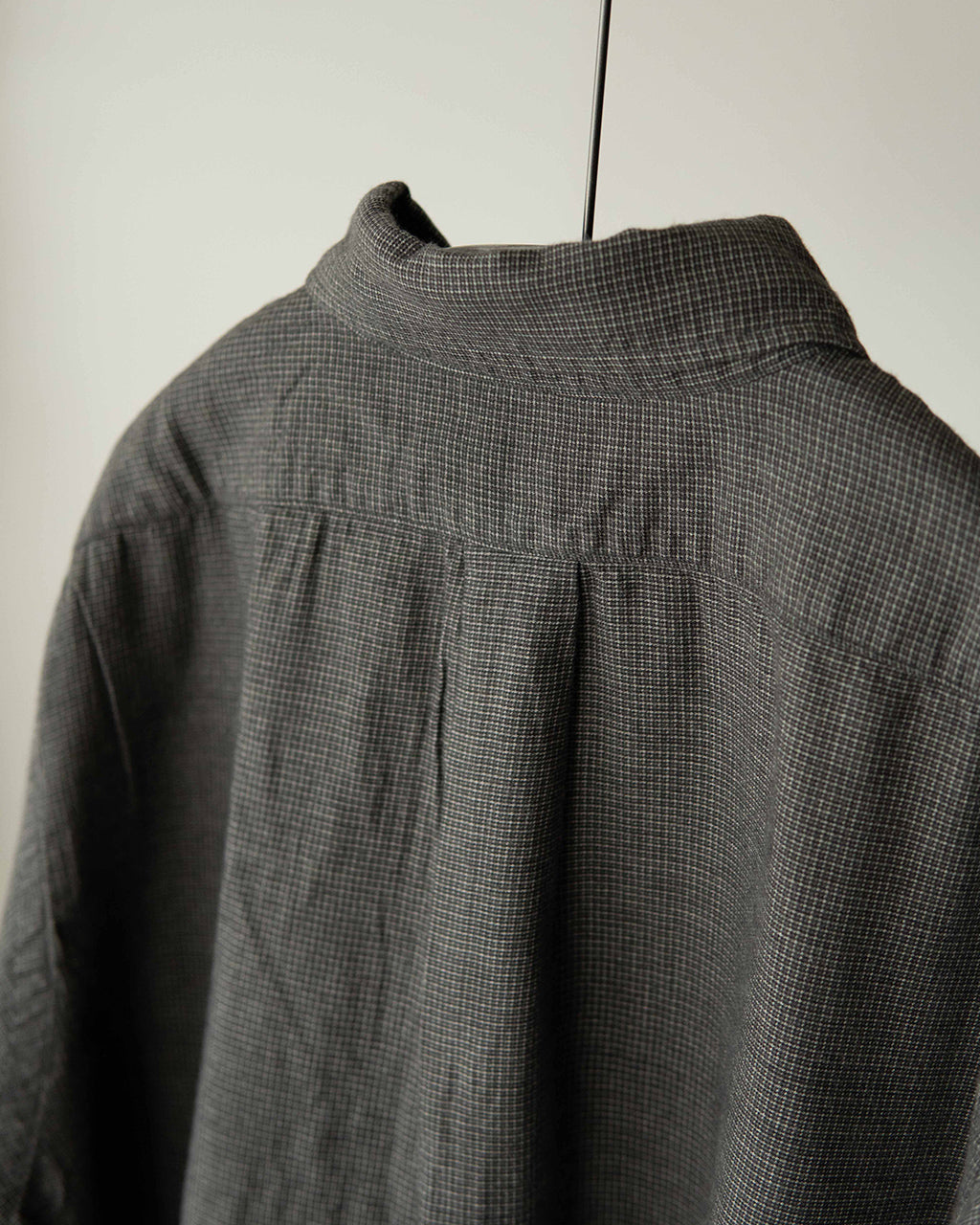 orSlow STANDARD BUTTON DOWN SHIRT SOFT SUBTLY BRUSHED MINI CHECK 01-8112