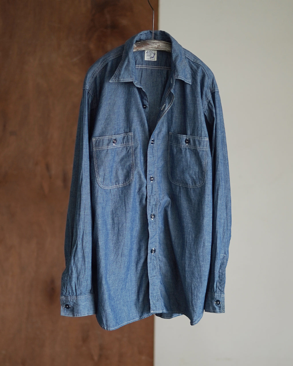 RELAX FIT CHAMBRAY WORK SHIRT 01-8270-84
