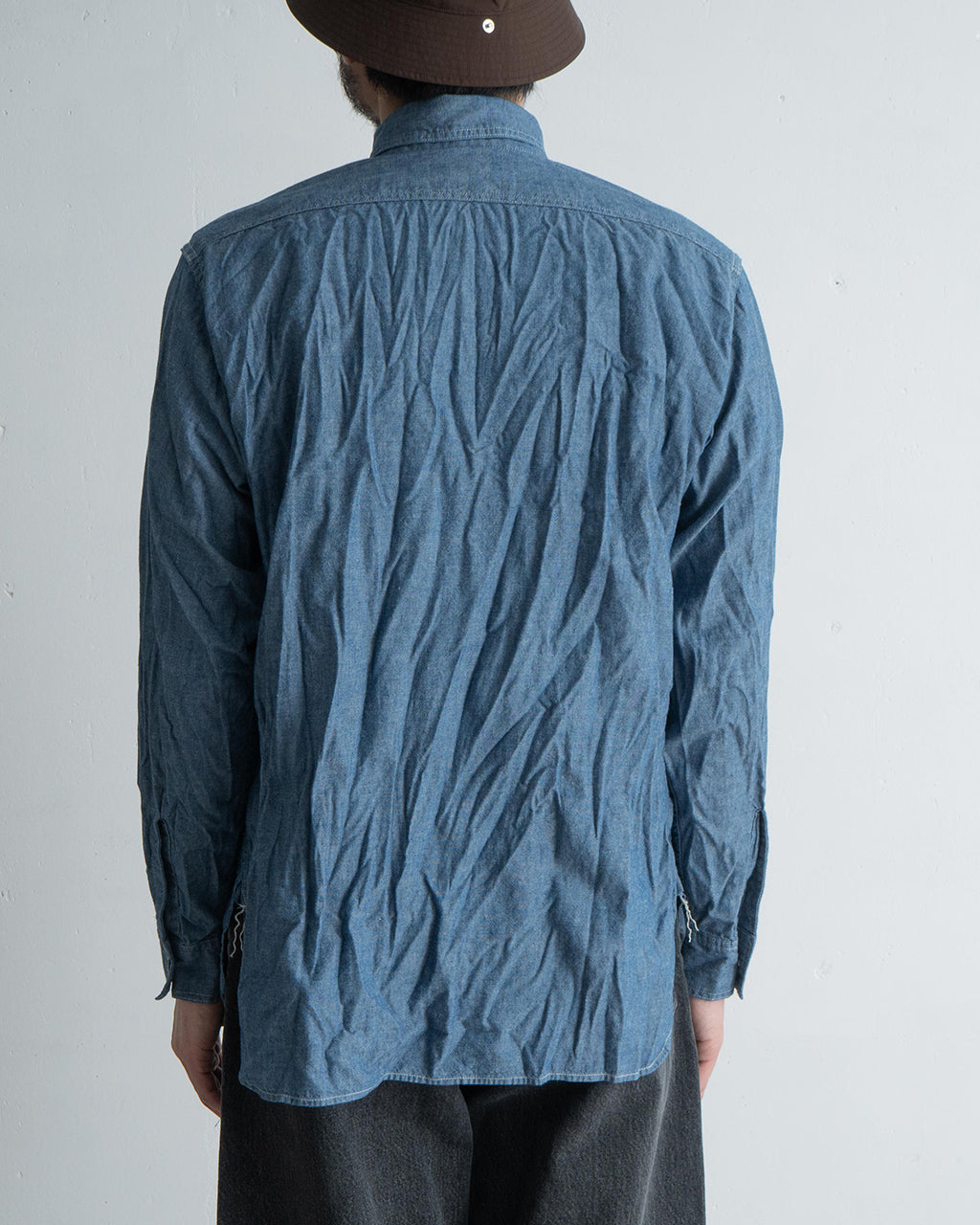 orSlow オアスロウ リラックスフィット シャンブレー ワークシャツ RELAX FIT CHAMBRAY WORK SHIRT 長袖 レギュラーカラー 01-8270-84 【クーポン対象外】【送料無料】