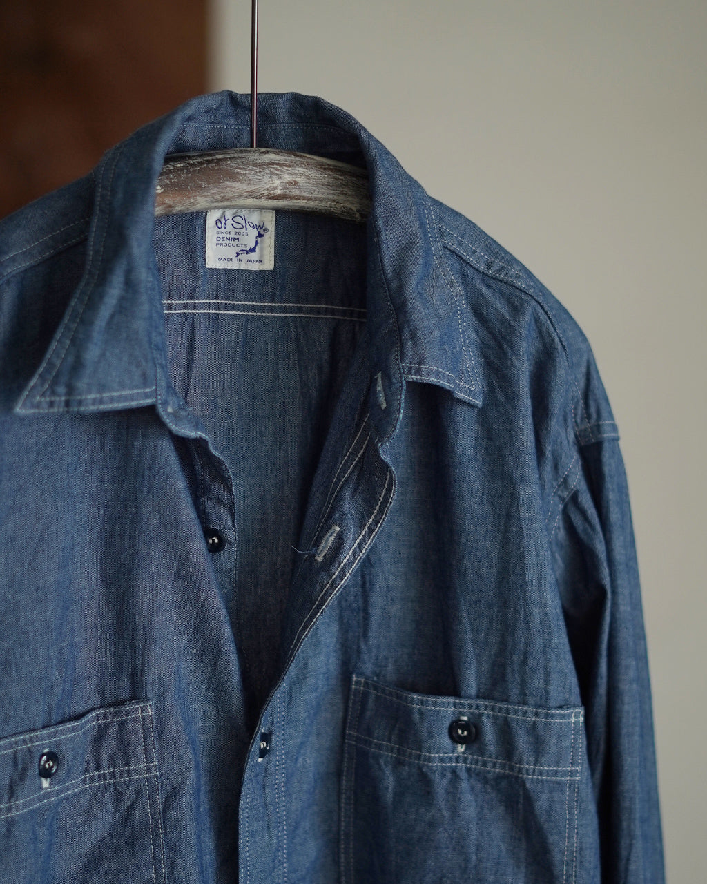RELAX FIT CHAMBRAY WORK SHIRT 01-8270-84