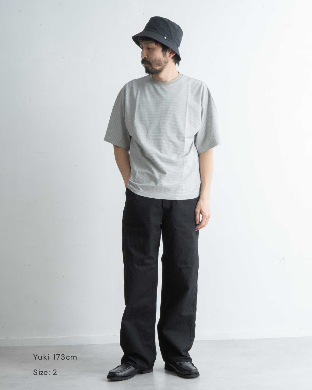 フレンチワークパンツ ワイドフィット WIDE FIT FRENCH WORK PANTS ヘリンボーン 03-5011