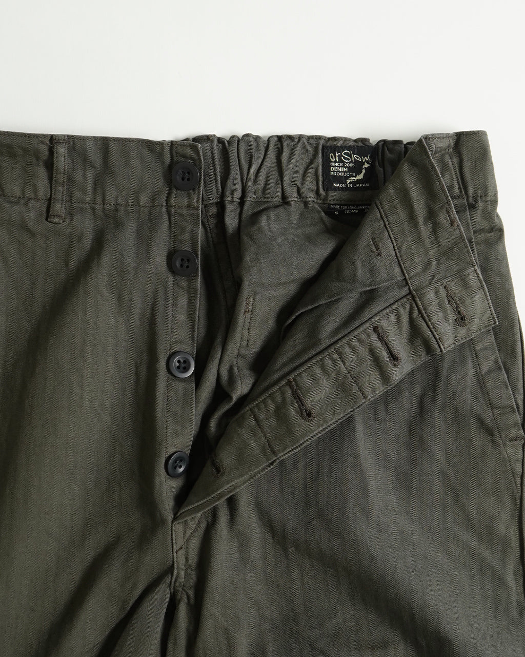 フレンチワークパンツ ワイドフィット WIDE FIT FRENCH WORK PANTS ヘリンボーン 03-5011