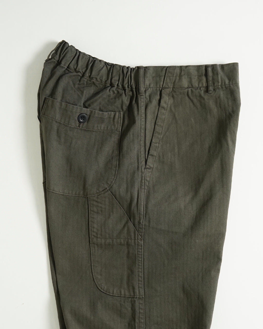 フレンチワークパンツ ワイドフィット WIDE FIT FRENCH WORK PANTS ヘリンボーン 03-5011