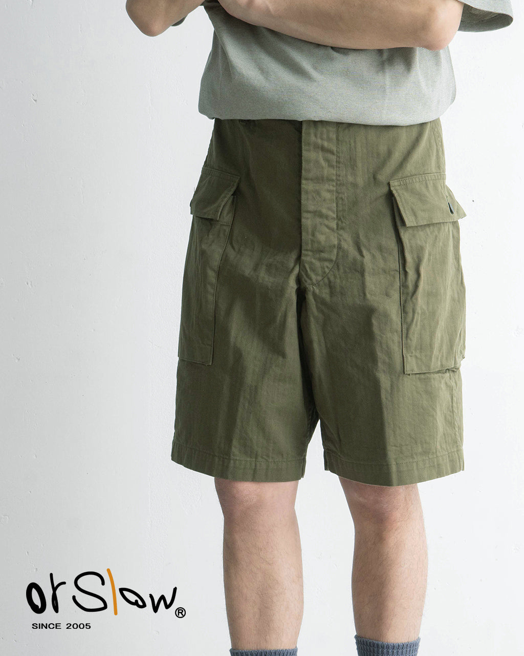 【SALE!30%OFF】カーゴパンツ ショーツ U.S. ARMY 2 POCKET CARGO SHORTS 03-7250