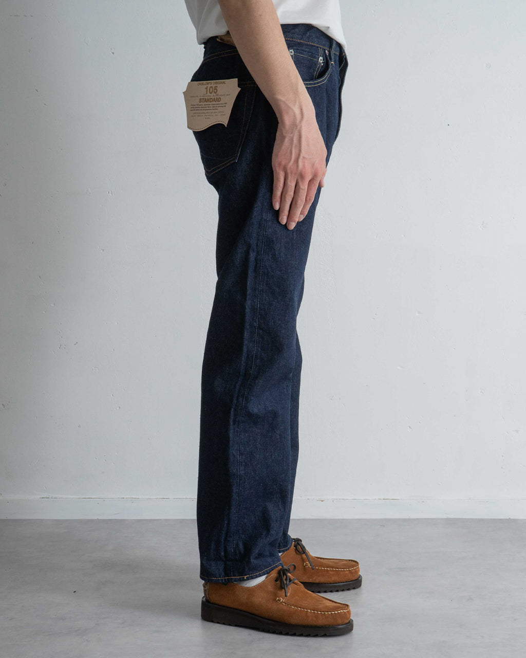 105 ショートレングス セルビッチ デニム ジーンズ パンツ SHORT LENGTH 105 STANDARD SELVEDGE DENIM フルレングス ボトムス 01-1050SL-81