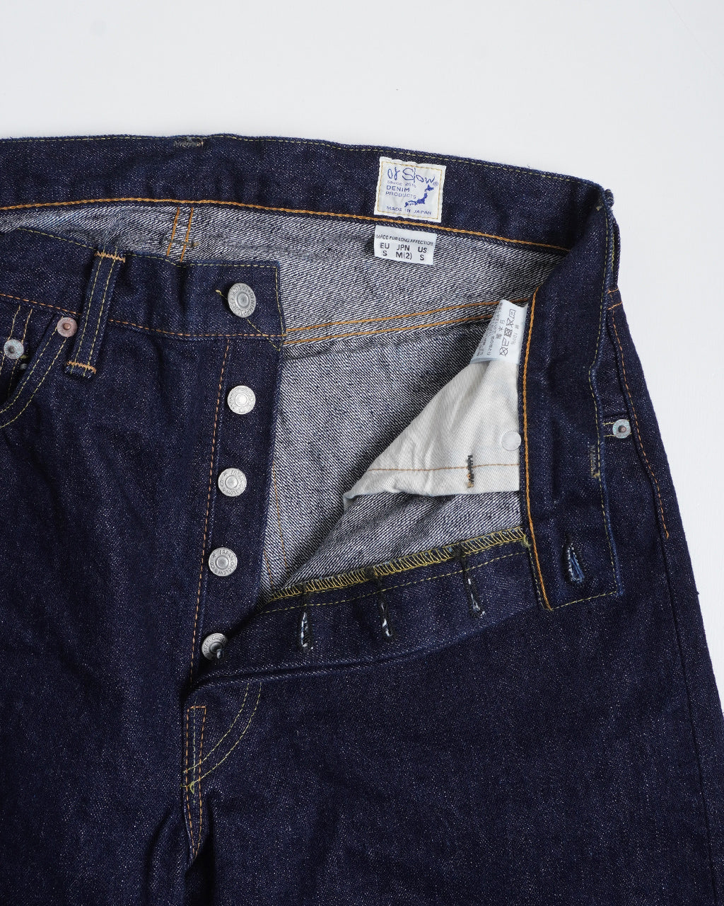105 ショートレングス セルビッチ デニム ジーンズ パンツ SHORT LENGTH 105 STANDARD SELVEDGE DENIM フルレングス ボトムス 01-1050SL-81