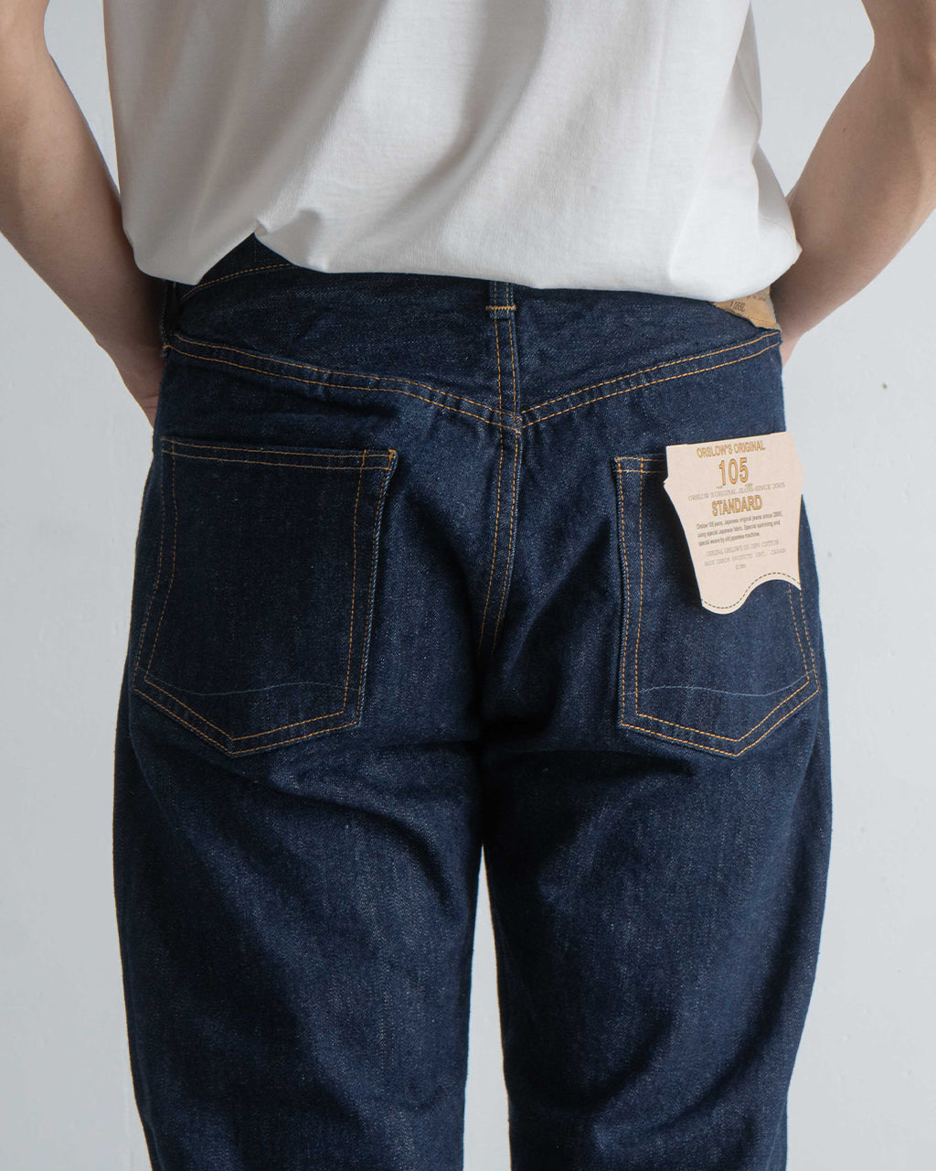 105 ショートレングス セルビッチ デニム ジーンズ パンツ SHORT LENGTH 105 STANDARD SELVEDGE DENIM フルレングス ボトムス 01-1050SL-81