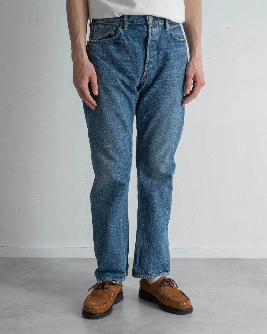105 2year ショートレングス セルビッチ デニム ジーンズ パンツ SHORT LENGTH 105 STANDARD SELVEDGE DENIM 01-1050SL-84