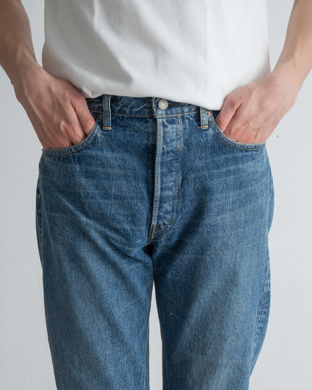 105 2year ショートレングス セルビッチ デニム ジーンズ パンツ SHORT LENGTH 105 STANDARD SELVEDGE DENIM 01-1050SL-84