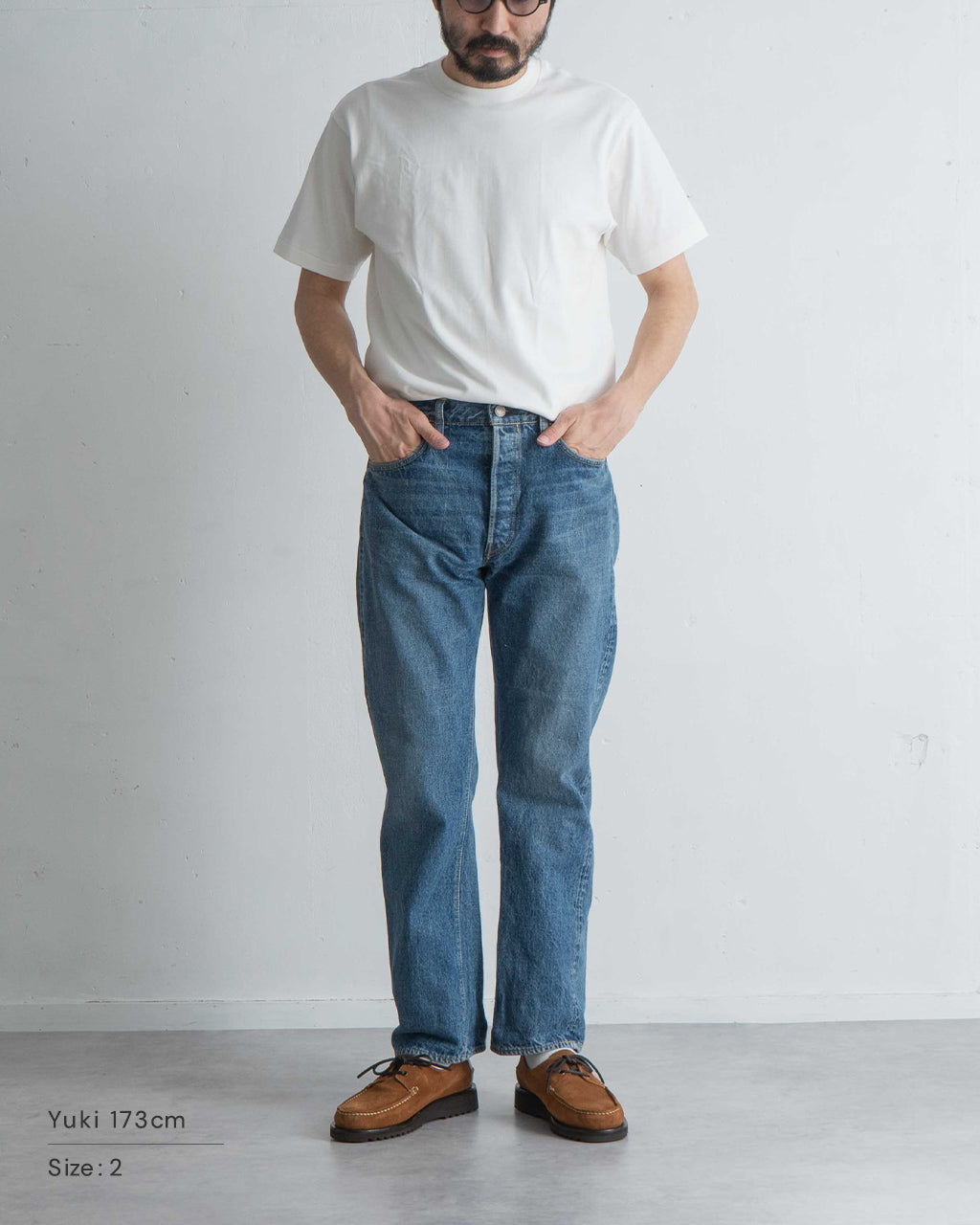 105 2year ショートレングス セルビッチ デニム ジーンズ パンツ SHORT LENGTH 105 STANDARD SELVEDGE DENIM 01-1050SL-84