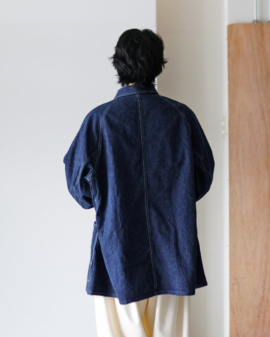 LOOSE FIT DENIM COVERALL 00-6141-81