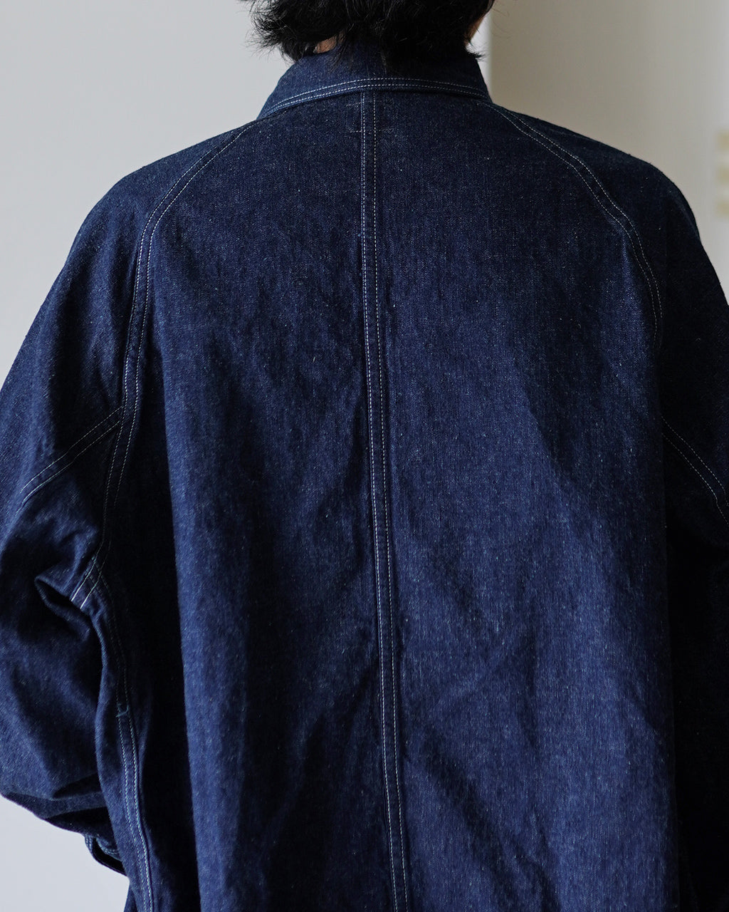 LOOSE FIT DENIM COVERALL 00-6141-81