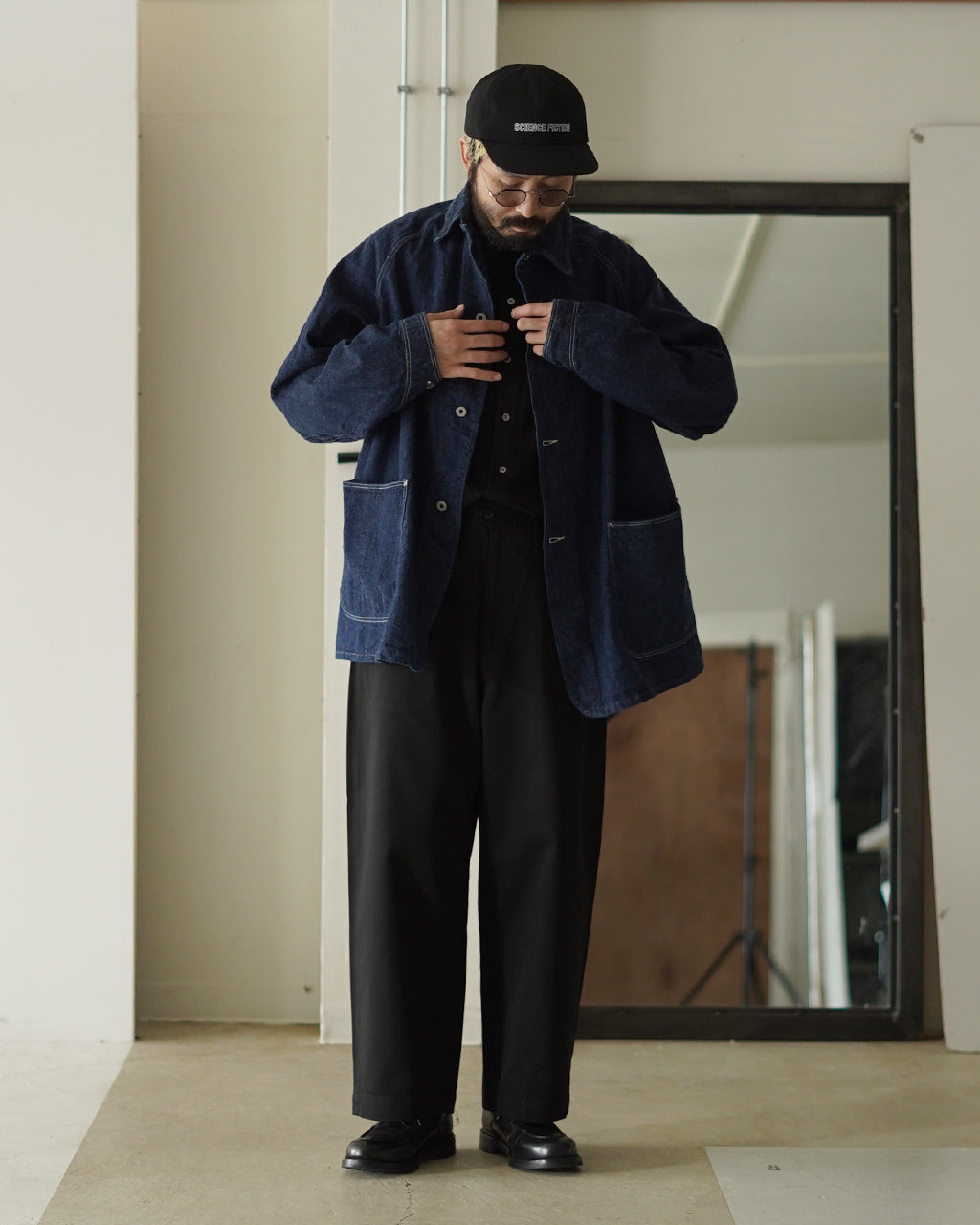 40'S WWII DENIM COVERALL (LOOSE FIT) 01-6142-81