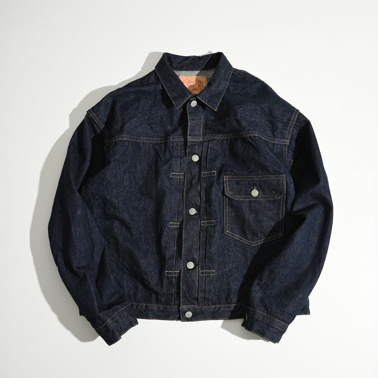orSlow オアスロウ デニムジャケット プリーツ フロント ブラウス TYPE1 40'S PLEATED FRONT BLOUSE 03-6011-81【クーポン対象外】【送料無料】